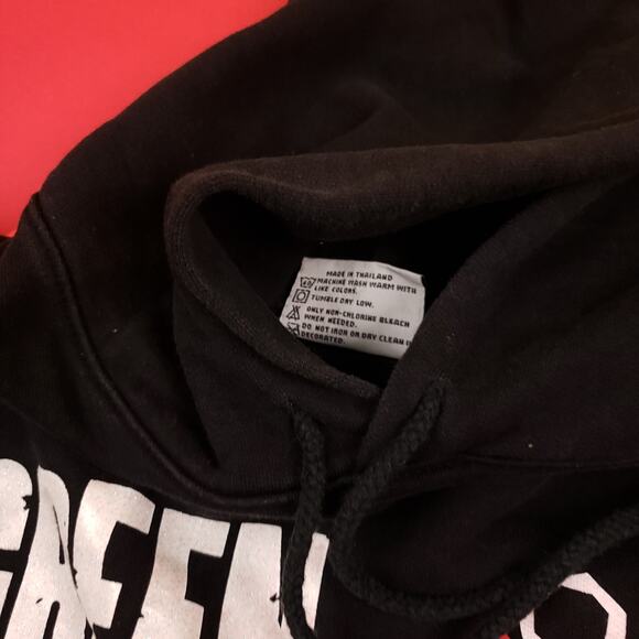 Rare 2004 Green Day American Idiot Tour Hoodie Mens Large - Picture 8 of 9